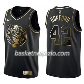 Canotte Uomo Boston Celtics Al Horford 42 Nike Nero Golden Edition Swingman